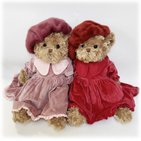 Мишка Helenka and Madame Odile, 35см